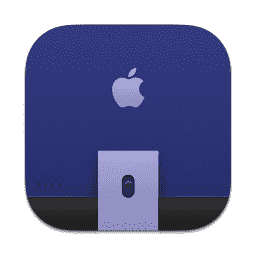 iMac Purple (Back)