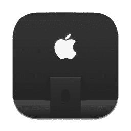 iMac (Pure Dark Alt) macOS icon