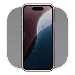 iPhone Mirroring (Dark Mode)