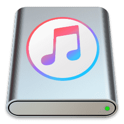 iTunes Drive macOS icon