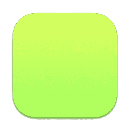 lime ombré blank icon