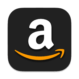 Amazon Dark macOS icon