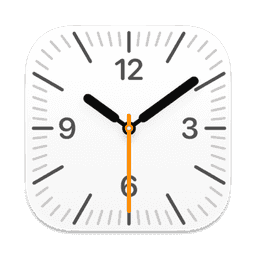Clock macOS Golden Gate