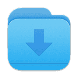 Downloads Folder macOS icon