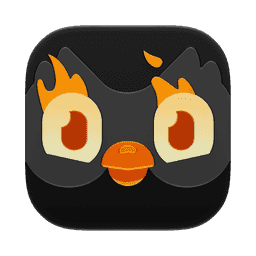 Duolingo macOS27 Dark