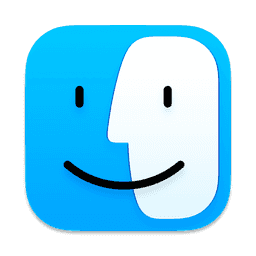 Finder macOS Golden Gate macOS icon