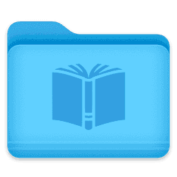 Folder - Book Cover macOS icon