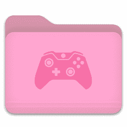 Folder Light Pink Games