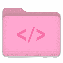 Folder Light Pink HTML