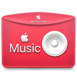 Folder System Music macOS icon