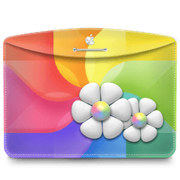 Folder System Photos Library macOS icon