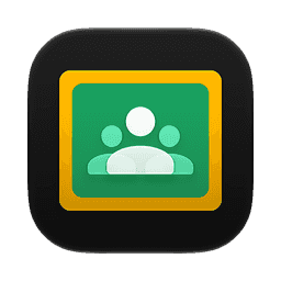 Google Classroom (Dark) (Golden Gate)