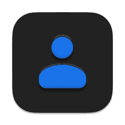 Google Contacts (Dark)