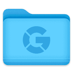 Google Folder macOS icon