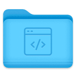 HTML - Folder macOS icon