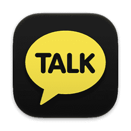 KakaoTalk (Dark, Golden Gate)