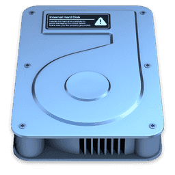 Macintosh HD Internal Drive Blue