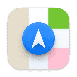 Maps macOS icon