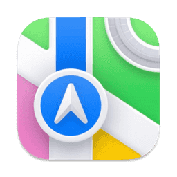 Maps macOS icon
