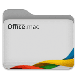 Microsoft Office folder (Light Mode) macOS icon