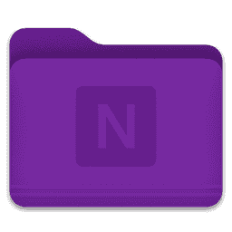 Microsoft OneNote - Folder