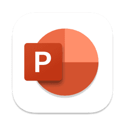 Microsoft PowerPoint (Fixed shadow & small sizes)