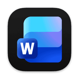 Microsoft Word Dark