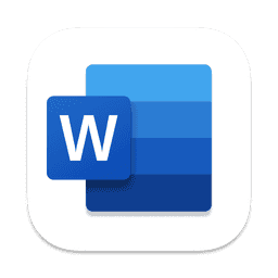 Microsoft Word (Fixed shadow & small sizes)
