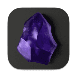 Obsidian - realistic, shadowed