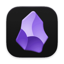 Obsidian macOS 27 Icon