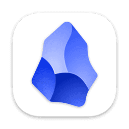 Obsidian macOS icon