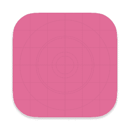 Pink macOS icon