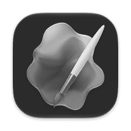 Pixelmator Pro 3 Clear Dark macOS 27 macOS icon