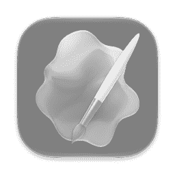 Pixelmator Pro 3 Clear Light macOS 27 macOS icon