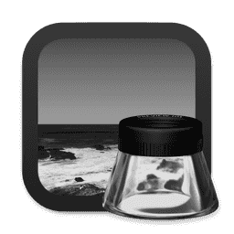 Preview (Pure Dark) macOS icon