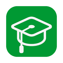 School - Green macOS icon