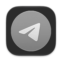 Telegram Clear Dark macOS 27