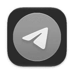 Telegram New Clear Dark macOS 27
