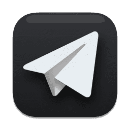 Telegram macOS icon