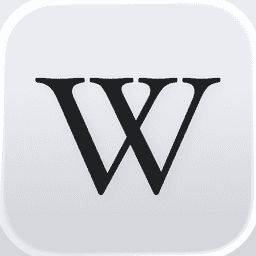 Official Wikipedia iOS icon