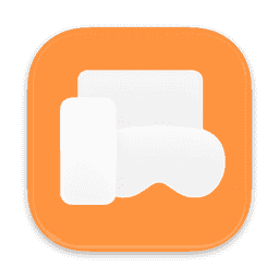 Xcode Simulator (80's, Orange Solid)