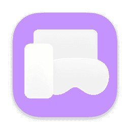 Xcode Simulator (80's, Purple Solid)