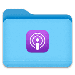 podcasts folder