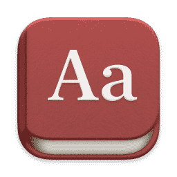macOS Dictionary macOS icon