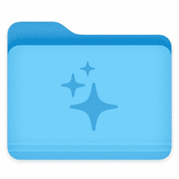 macOS Sparkle Folder macOS icon