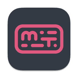 monkeytype macOS icon