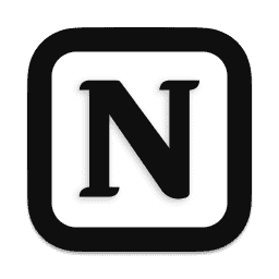 notion macOS icon