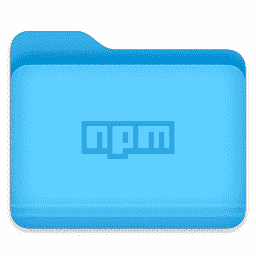 npm folder icon