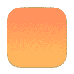 orange ombré background