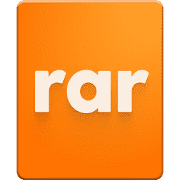 rar Compression package icon macOS icon